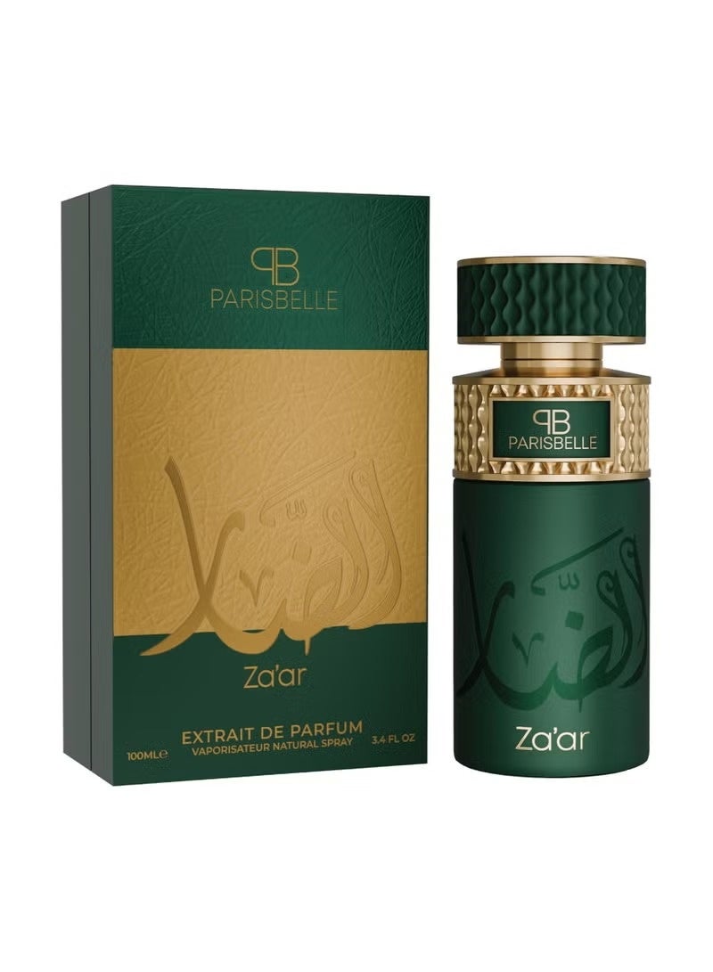Parisbelle Zaar Oasis Collection Extrait de Parfum Unisex 100ml | Long Lasting Fruity Spicy Vanilla Fragrance | Peach Warm Sweet Luxury Perfume for Men & Women | Premium Elegant Signature Scent - Image 1