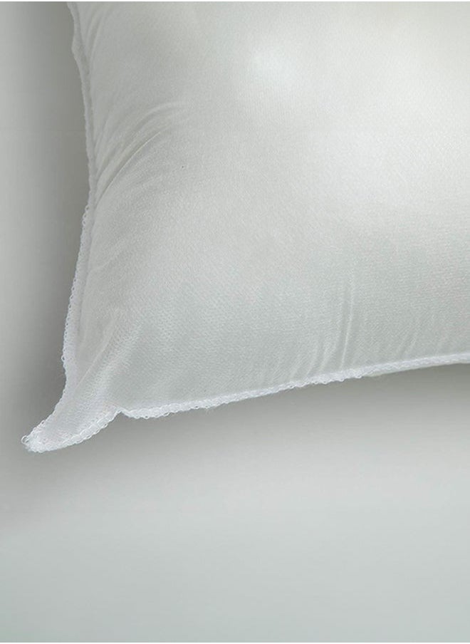 House One 1 Pieces | Microfibre Square Cushion Filler Microfiber - White  - Image 4