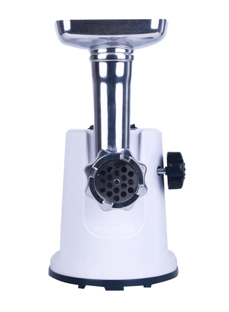 SONASHI Meat Grinder - Electric Meat Grinder with 2 Cutting Plates, Reverse Function, Stainless Steel Blade | Comes with Large Capacity Metal Hopper 300 W SMG-022N White - Image 4