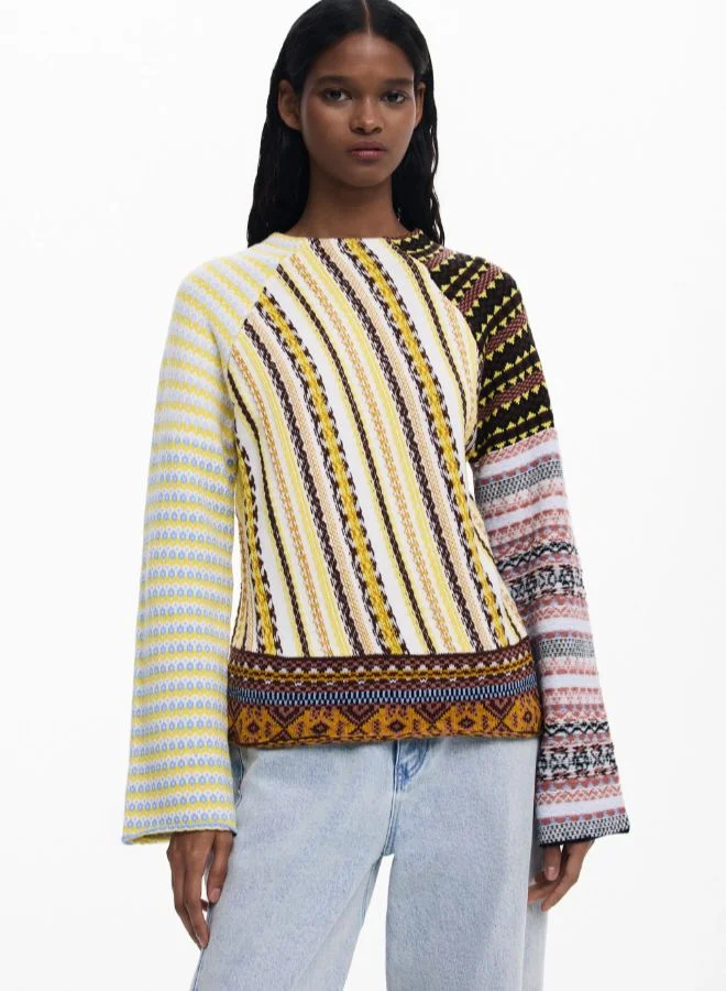 Ethnic sweater
