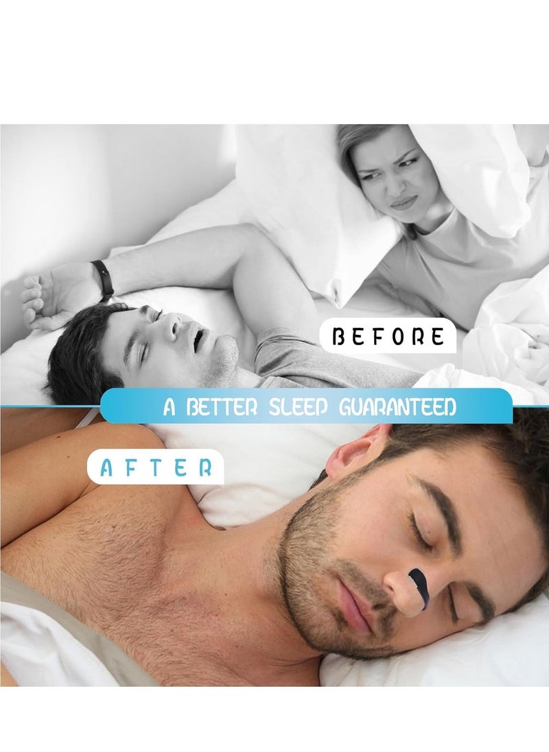 STARTER Intake Breathing Nasal, Nasal Strips Starter Kit, Reduce Snoring, Snoring Solution, Skin Safe Nasal Strips, 40 Sweatproof Sticker, Magnetic Nose Strips for Breathing, Skin Safe Anti Snoring Devices - Image 4