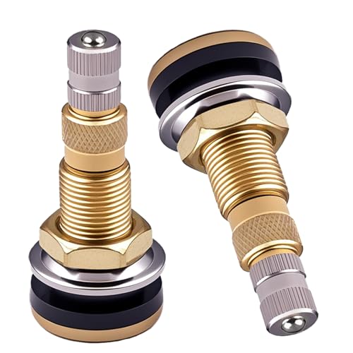 3DSKY TR618A Brass Metal Valve Stems 3DSKY Tubeless Air Liquid Tractor Grader Valve Stems for Agricultural Equipment Industrial Wheels Ideal Clamp in Replacement Parts - Image 1