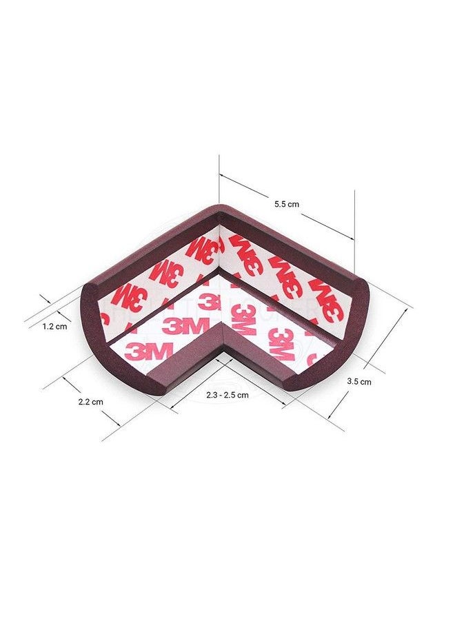 The Little Lookers - Baby Proofing 2 Metre L Shaped Edge Guards Roll ; Child Safety Edge Protectors ; Safety Accessories For Babies;Kids;Children (Black 2 Proofing & 4 Corner Guard) - Image 1