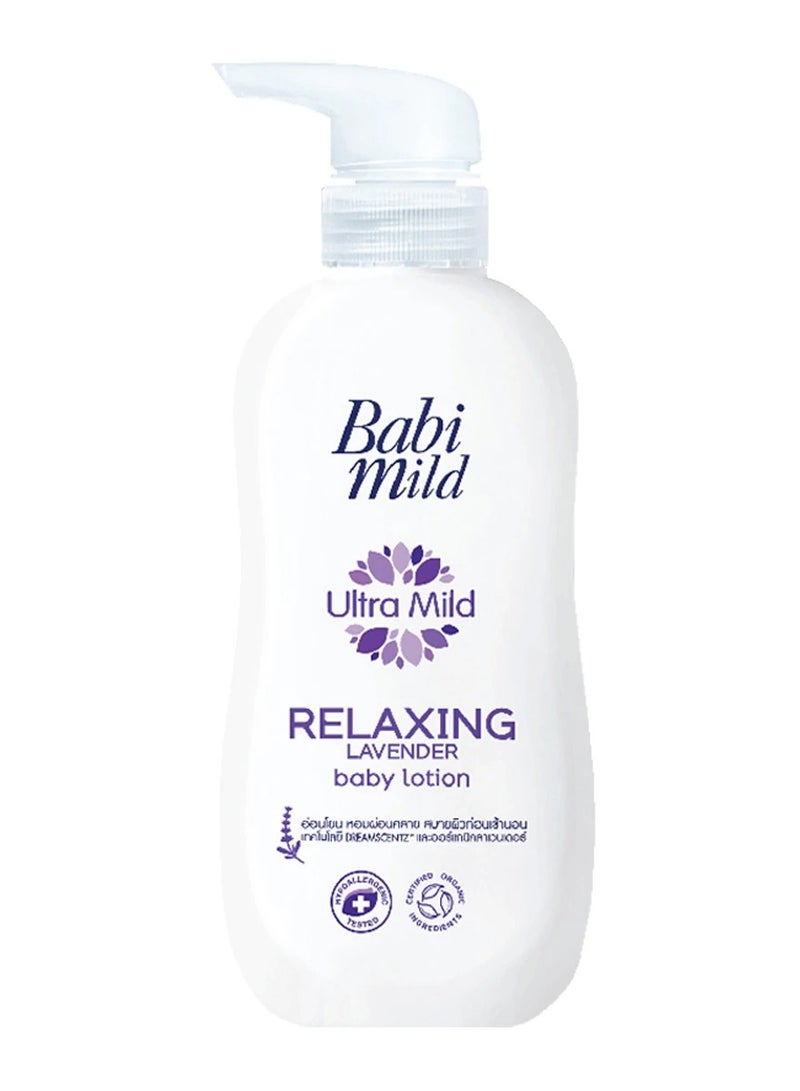 BABIMILD Babi Mild Lotion Relaxing Lavender 400ML.‏ - Image 1