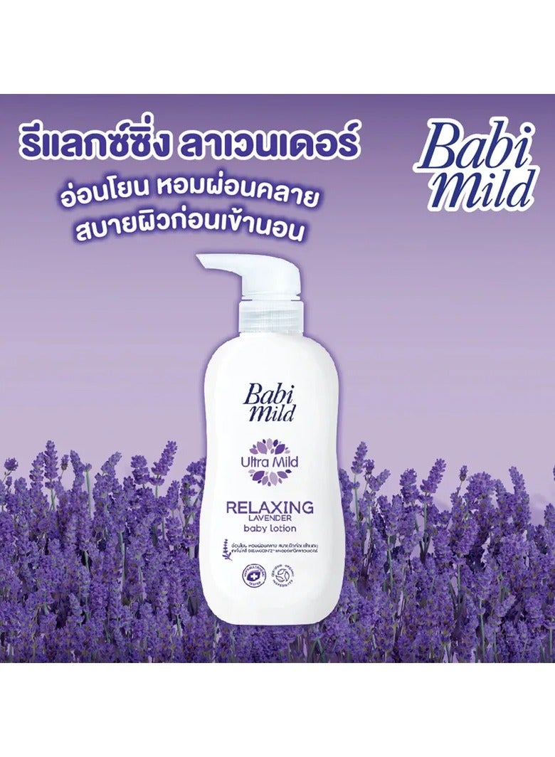 BABIMILD Babi Mild Lotion Relaxing Lavender 400ML.‏ - Image 4