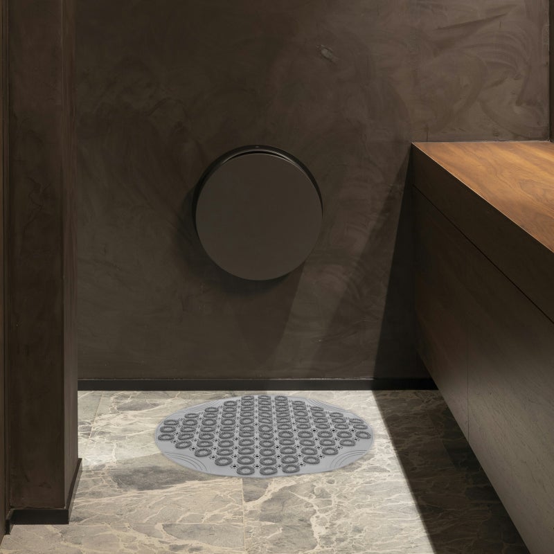 🚽 حصيرة حوض استحمام من مادة إي مضادة للانزلاق لتعزيز الثبات والراحة - Image 5