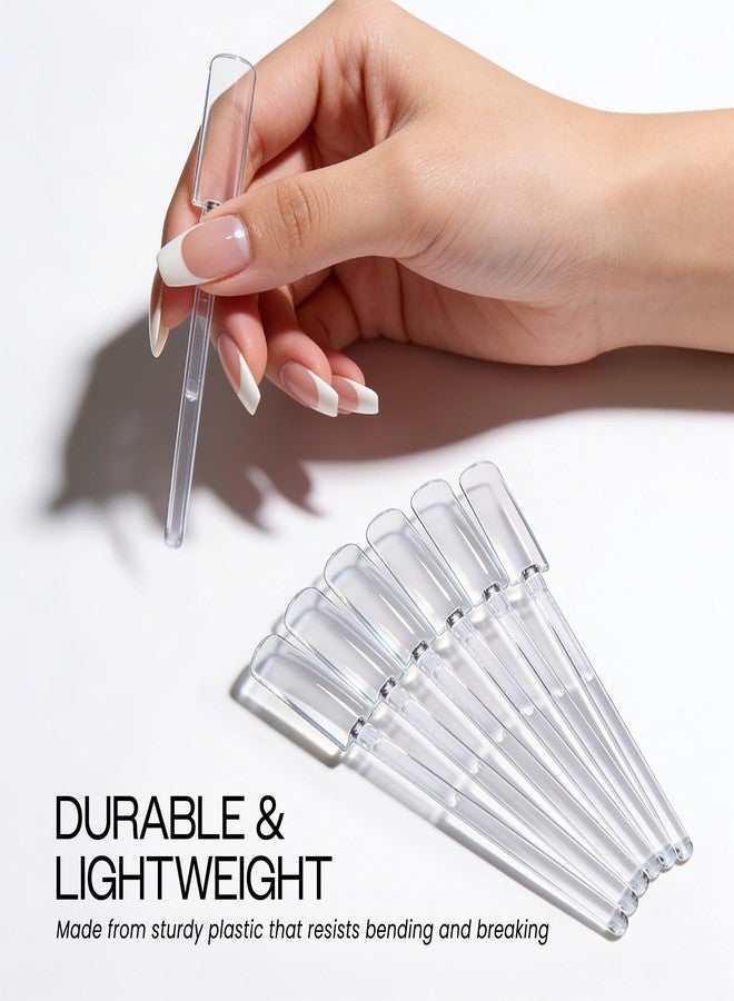 Pana Beauticom Clear Extra Nail Display Tip Sticks (Quantity: 100 Pieces) - Image 3