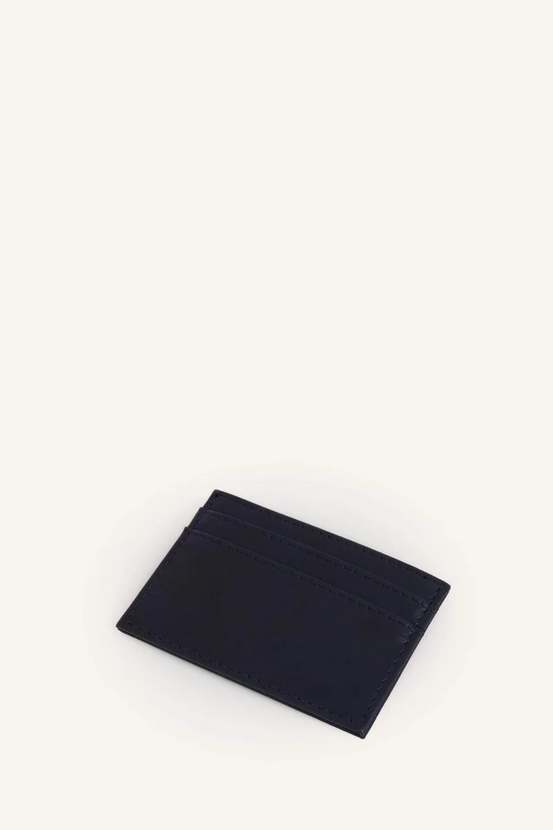 Defacto Man Faux Leather Business Card Wallet