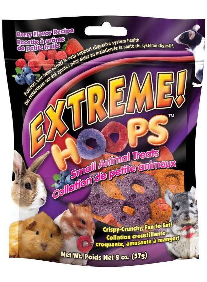 BROWN'S F.M.Brown'S Extreme! Hoops Small Animal Treats, 2 Oz 
