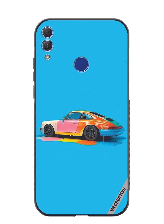 VR CREATIVE Protective Case Cover For Honor 10 Lite Car Design Multicolour