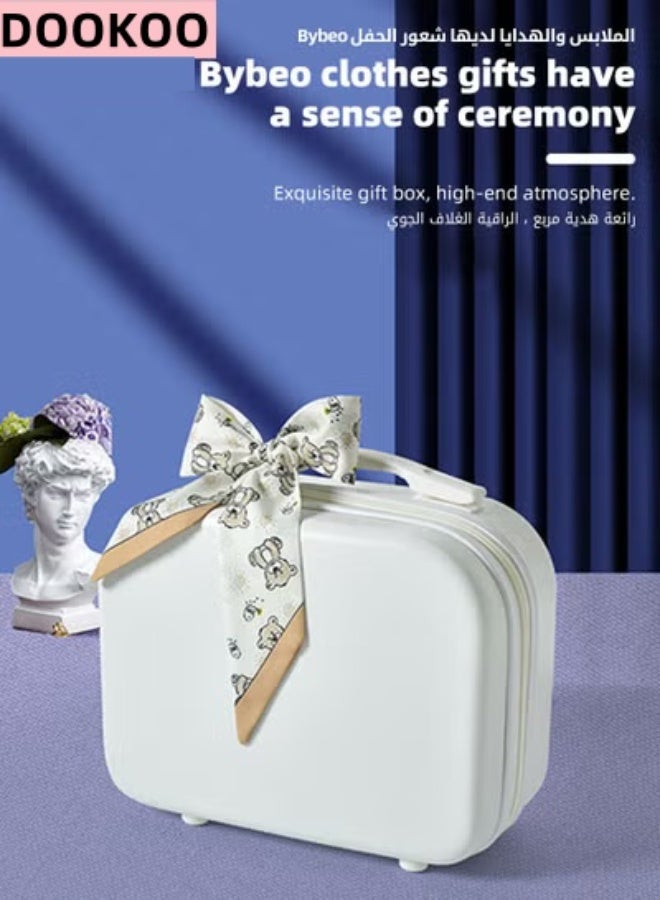 DOOKOO 23PCS Newborn Baby Gifts Set, Newborn Layette Gift Set, Baby Clothes Accessories, Infant Essential Set with Beautifully Suitcase for Boys and Girls, Premium Cotton, for Spring Summer Autumn Winter - Image 3