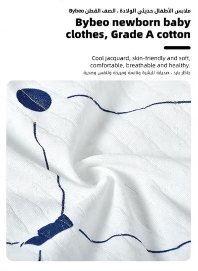 DOOKOO 23PCS Newborn Baby Gifts Set, Newborn Layette Gift Set, Baby Clothes Accessories, Infant Essential Set with Beautifully Suitcase for Boys and Girls, Premium Cotton, for Spring Summer Autumn Winter - Image 5