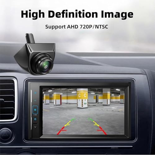 EPRONIC HD Backup/Front/Side View Camera HD 720P Reverse Rear Cam Metal Shell, 360°Rotatable Adjustable View Cam for Car,Truck,SUV, RV, Trailer,Van, Pickup(Black) - Image 2