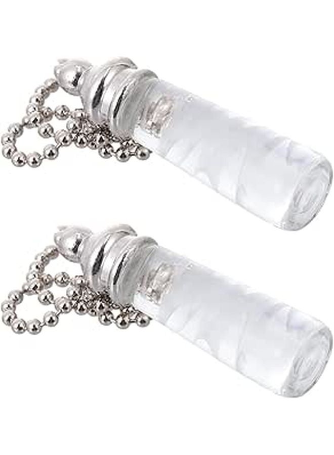 Crystal Pull Chain For Ceiling Fan Light Chandelier Pendant Replacement Decor - Image 1