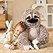 EARTHSOUND Giant Sloth Stuffed Animal Plush Toy30 Large Jumbo Cute Soft ToysBig Size Huge Fluffy Plushy Oversized Fat PlushieGifts for Kids Girlfriend Children 30 inches Brown - Image 4