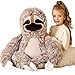 EARTHSOUND Giant Sloth Stuffed Animal Plush Toy30 Large Jumbo Cute Soft ToysBig Size Huge Fluffy Plushy Oversized Fat PlushieGifts for Kids Girlfriend Children 30 inches Brown - Image 2