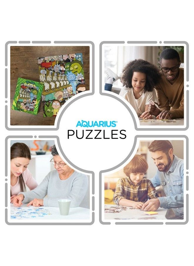Aquarius - Rick And Morty 500 Piece Jigsaw Puzzle - Image 1