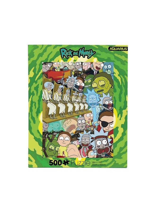 Aquarius - Rick And Morty 500 Piece Jigsaw Puzzle - Image 1