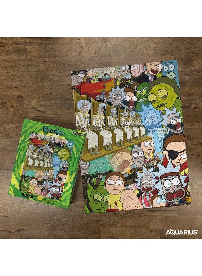 Aquarius - Rick And Morty 500 Piece Jigsaw Puzzle - Image 1
