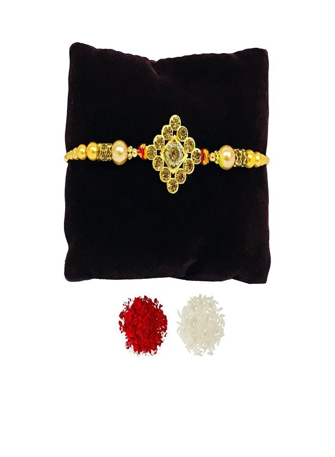 Evisha Box Packing Beautiful Rakhi For Brother | Rakhi Combo-BR-9 || rakhi || rakhi set || rakhi for brother || rakhi for brother and bhabhi || rakhi combo || bhaiya bhabhi rakhi || rakhi gifts - Image 2