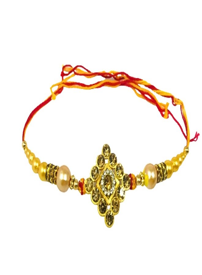 Evisha Box Packing Beautiful Rakhi For Brother | Rakhi Combo-BR-9 || rakhi || rakhi set || rakhi for brother || rakhi for brother and bhabhi || rakhi combo || bhaiya bhabhi rakhi || rakhi gifts - Image 4