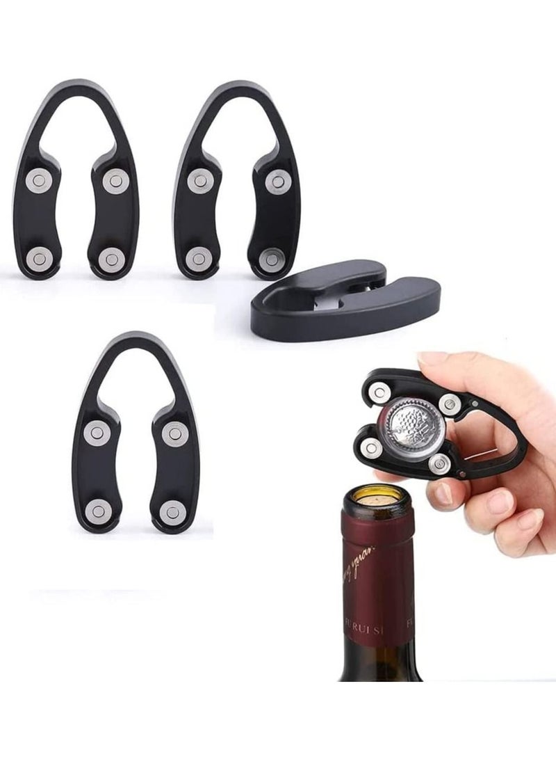 Y&D 4 Piece Foil Cutting Tool Bottle Opener  - Image 1