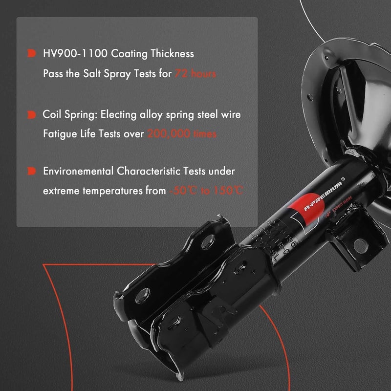 A-Premium مجموعة دعامة A-Premium لسيارات نيسان ألتيما وماكسيما - Image 4