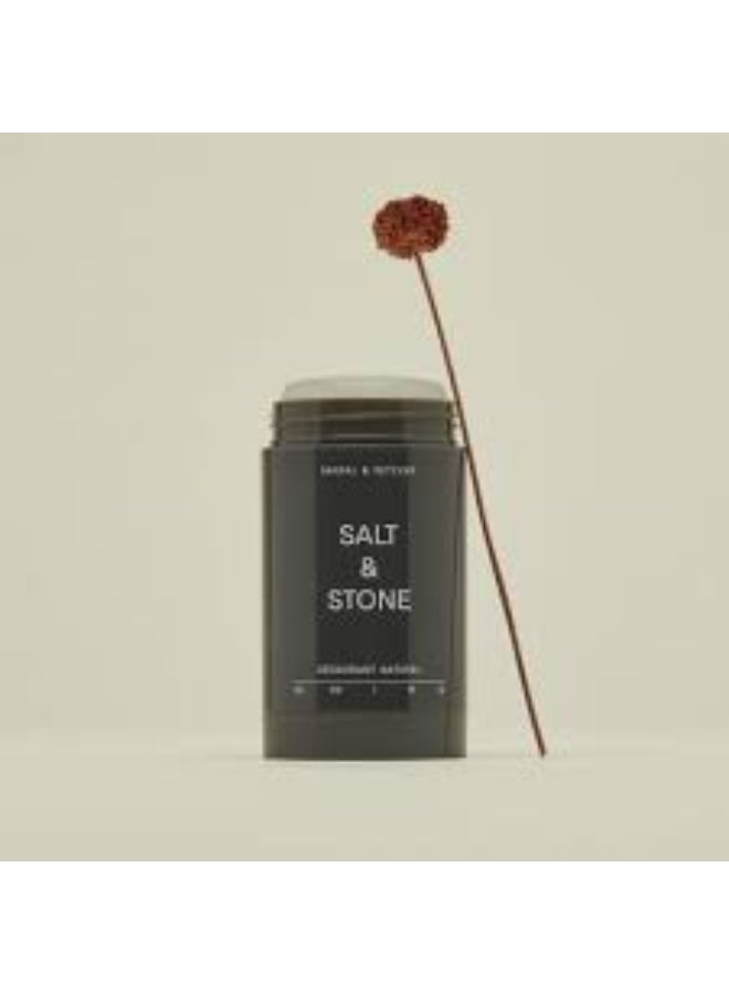 SALT & STONE Deodorant Gel Santal & Vetiver 75g - Image 2