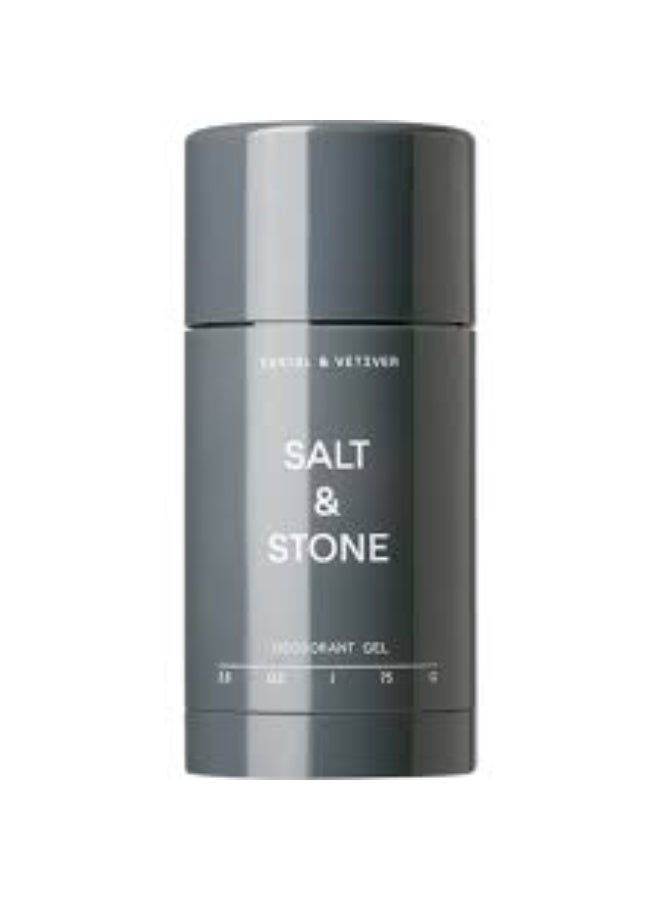 SALT & STONE Deodorant Gel Santal & Vetiver 75g - Image 3