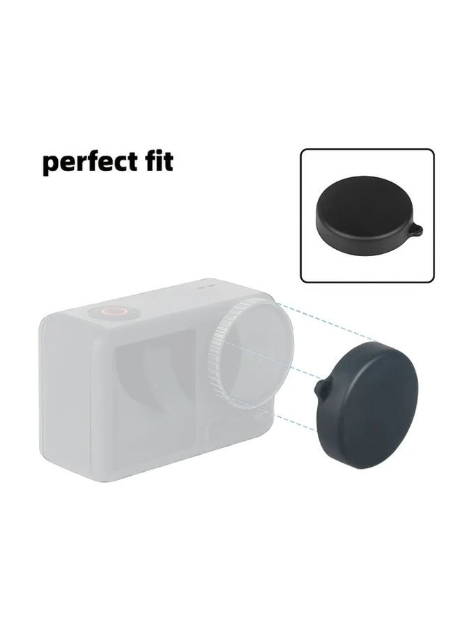 1 قطعة غطاء عدسة سيليكون واقي لإكسسوارات كاميرا DJI Action 2 و3 و4 - Image 4