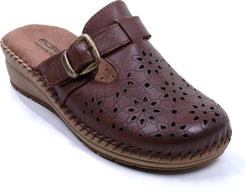 فوريلي 80625-H Tan Women's Memory Foam Slippers