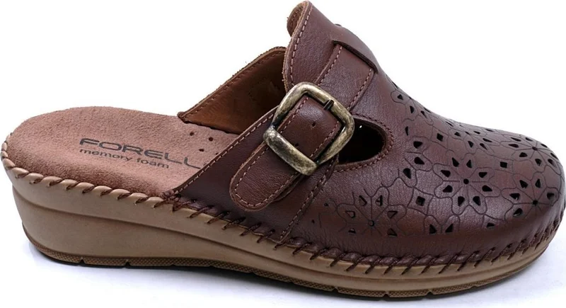 فوريلي 80625-H Tan Women's Memory Foam Slippers
