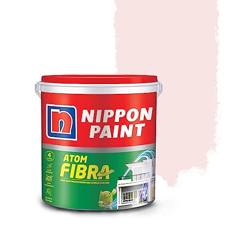 Nippon Paint Atom Fibra 2 In 1 Interior & Exterior Emulsion 1 L Pink & Reds (Sweet) - Image 1