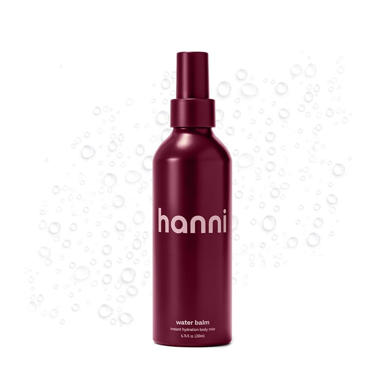 HANNI Water Balm Hydrating Body Mist, Moisturizer Spray with Hyaluronic Acid for All Skin Types, Lotion Replacement, 200 mL / 6.76 fl oz - Image 1