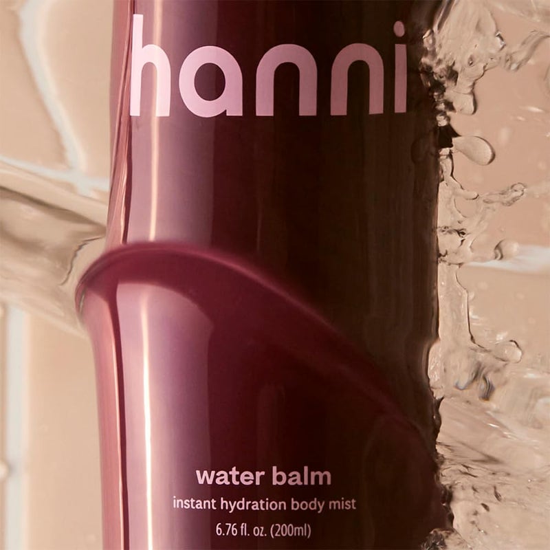 HANNI Water Balm Hydrating Body Mist, Moisturizer Spray with Hyaluronic Acid for All Skin Types, Lotion Replacement, 200 mL / 6.76 fl oz - Image 2