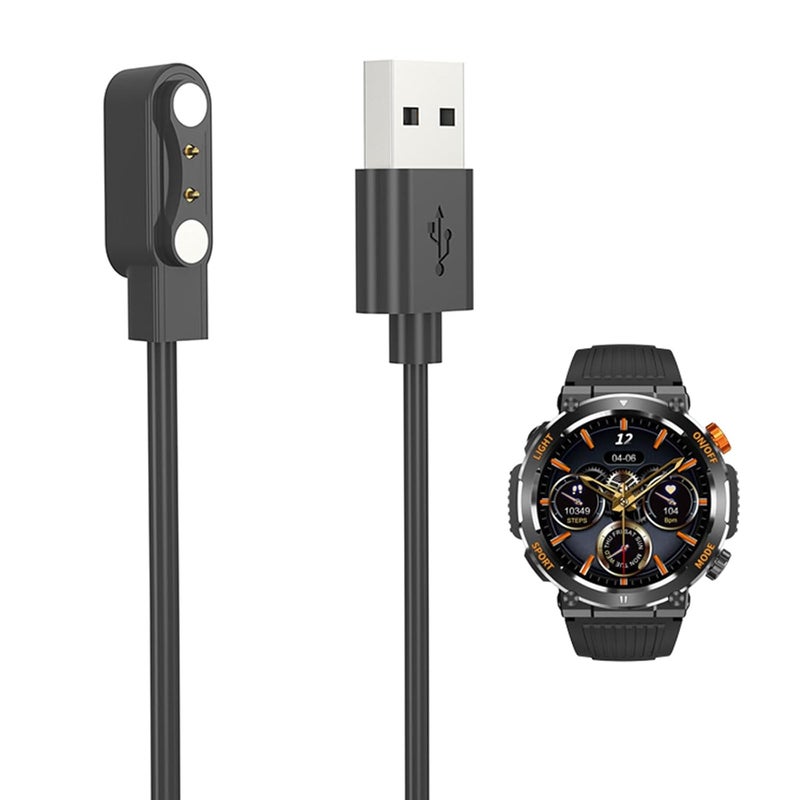 USB 24 / 39Inch Cable Charging Cable Watch Smartwatches Power Charges for COLMI V68 Smartwatches Charging - Image 2