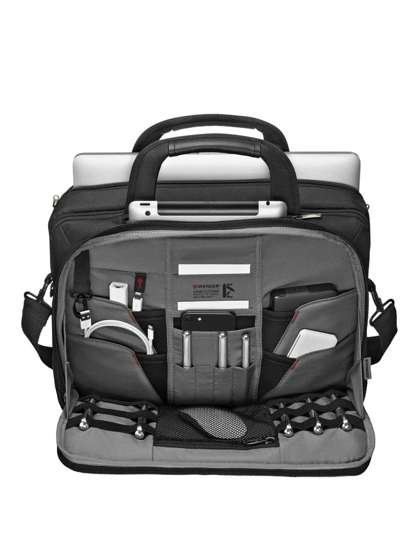 Wenger BC Pro 14" - 16" Laptop Briefcase With Tablet Pocket Black - 612267