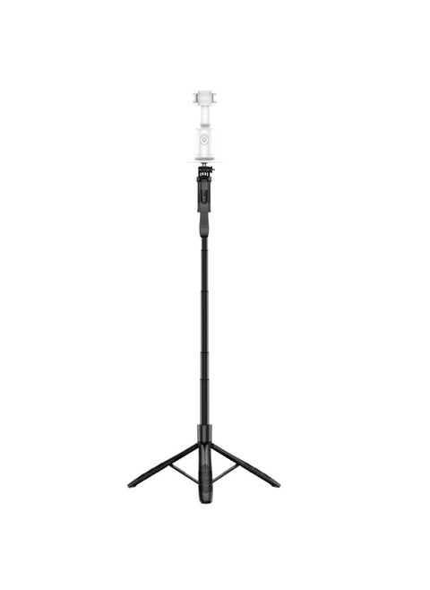 Intelligent AI Face Recognition Mobile Phone PTZ TikTok Live Streaming Camera Panoramic Tracking 360 ° Shooting Bracket-Color:P01pro White L16 Handle Floor Stand Selfie Stick