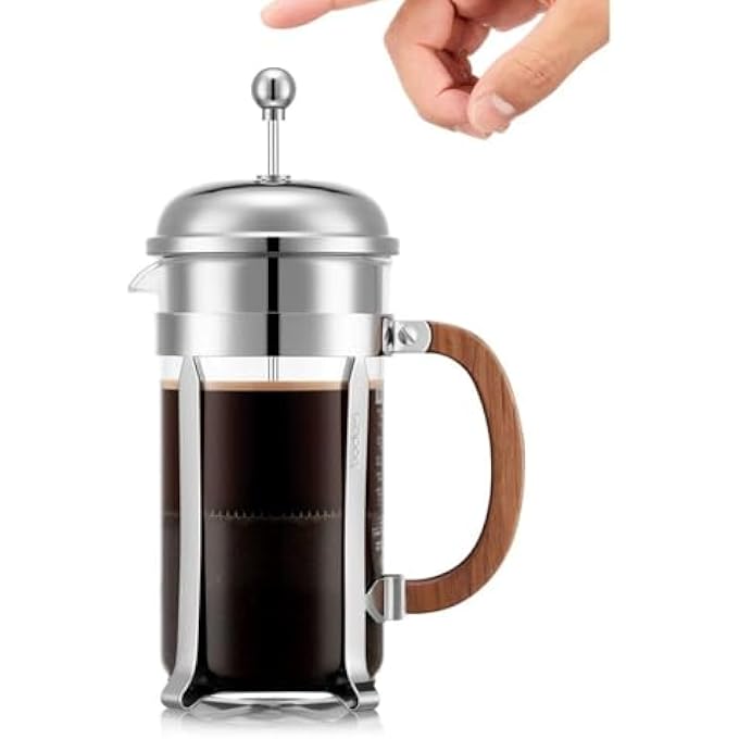 bodum Chambord French Press With Wooden Handle 1L - Image 2