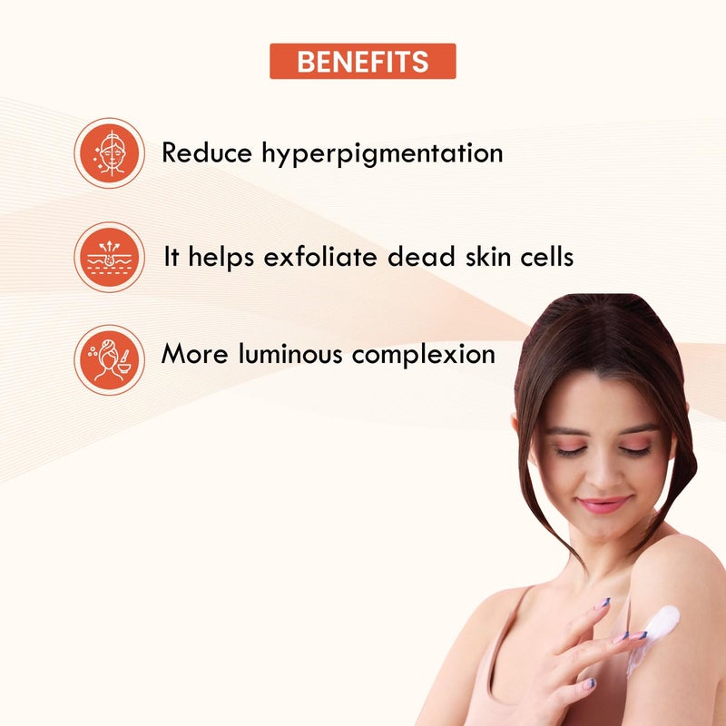 Kozicare Cream Papaya Body Lotion 200ml  Shea Butter  Niacinamide  Kojic Acid Body Lotion for Women  Men  Skin Lightening  Hydrating  Non Greasy  Fast Absorption  Moisturizer for Body  Pack of 2 - Image 3