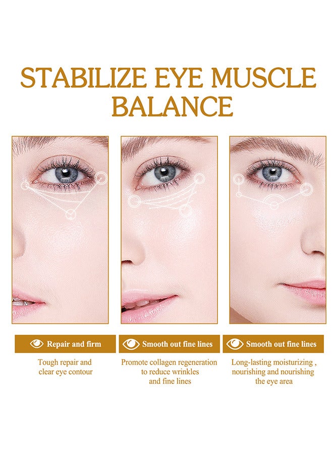 EELHOE Carnosine Eye Oil, Anti-Aging Serum For Dark Circles And Puffiness, Bags, Crows Feet, Wrinkles, With Hyaluronic Acid And Skin-Firming Peptides Eye Serum 10ML - Image 4