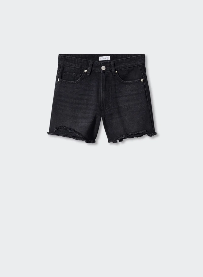 MANGO Kids Helena Denim Shorts