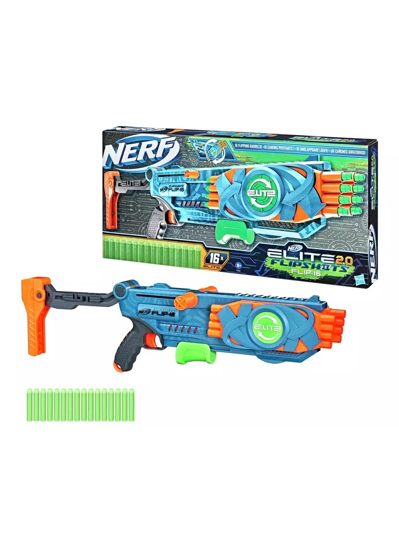 HASBRO - NERF Nerf Elite 2.0 Flipshots Flip-16 Blaster  - Image 1