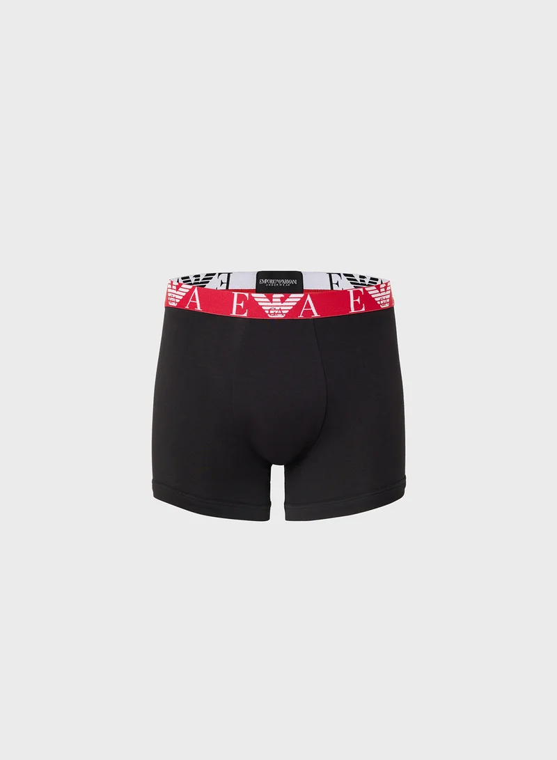 EMPORIO ARMANI 3 Pack Logo Band Boxers