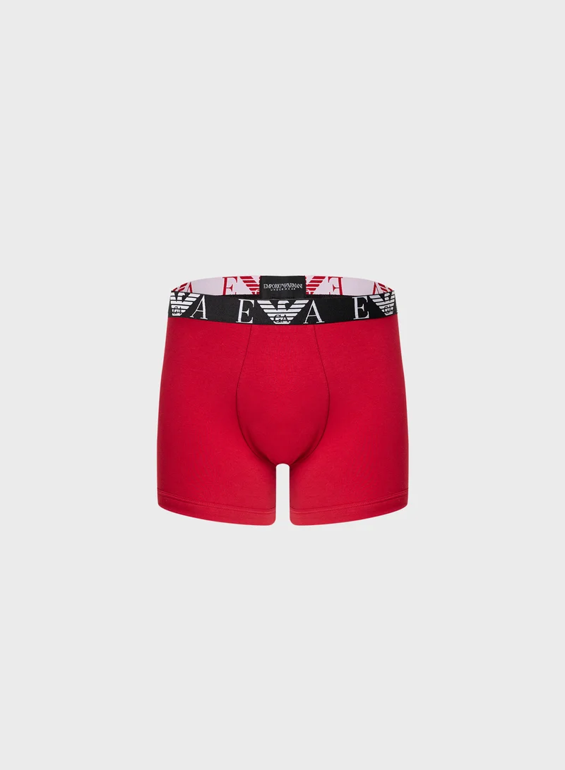 EMPORIO ARMANI 3 Pack Logo Band Boxers