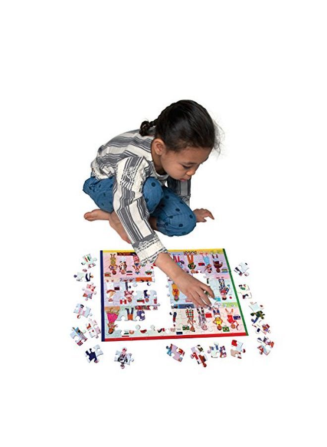 eeboo Children Of The World 100 Piece Puzzle - Image 4