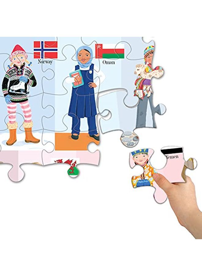 eeboo Children Of The World 100 Piece Puzzle - Image 2