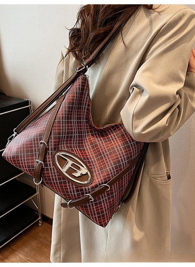 Tote Bag Large Capacity Shoulder Crossbody Fashionable Women's Handbag  - Image 3