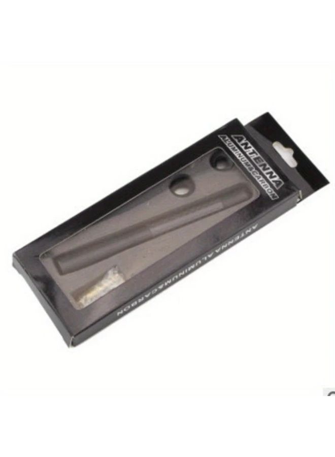 Car Antenna Metal Receiving Black Carbon Fiber Design Auto Modification Accessory - Image 4