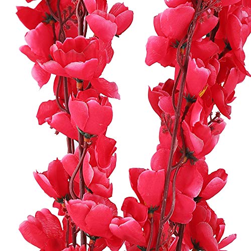 Mariner's Creation Artificial Blossom Flower Plant with Pot - Perfect for Table, Bathroom, Balcony, Bedroom, Desk, Kitchen, Living Room | Multicolor - (Medium - Pack of 1) - Image 4